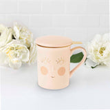 Annette Hello Beautiful Ceramic Tea Mug & Infuser
