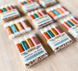 Tropical Pack of 4 Lip Balms - Raw Honey & Beeswax Lip Balm