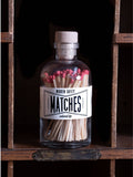 Vintage Apothecary Red Matches: Red