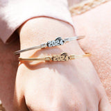 2024 Graduation Bangle Bracelet