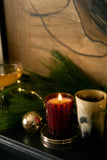 Rewined Poinsettia Holiday Candle 2.5 oz