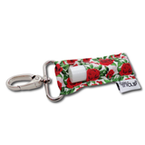Christmas Floral LippyClip® Lip Balm Holder for Chapstick