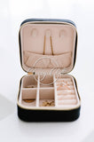 Mini Velvet Jewelry Case - Black