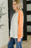 Color Me Confused Color Block Top