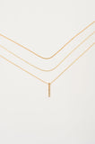 The Signature Set Layered Necklace Set in Gold