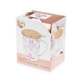 Bailey Botanical Bliss Ceramic Tea Mug & Infuser by Pinky Up
