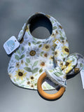 Floral Fields bib