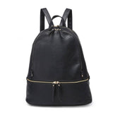 Blake Triple Zip Backpack ~ Vegan Leather