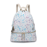 Blake Triple Zip Backpack ~ Vegan Leather