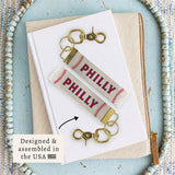 Philly Baseball Keychain | City Souvenir | Bag Charm