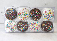 Maggie's Chocolate Covered Cookies - 8pc. Rainbow Explosion