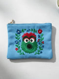 Baseball Mascot Embroidered Pouch Wallet Philadelphia Philly