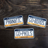 Go Phils Philadelphia Sticker - Pennsylvania Decal