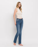 MID RISE BOOTCUT JEANS LV1064