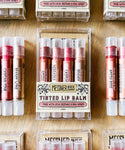 Lip Tint Pack of 4 Lip Balms - Raw Honey & Beeswax Lip Balm