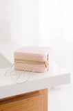 Mini Velvet Jewelry Case - Blush Pink