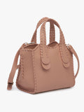 M2683 Marla Whipstitch Shaped Satchel