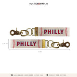 Philly Baseball Keychain | City Souvenir | Bag Charm