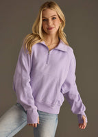 Beyond Basic Quarter Zip Sweatshirt