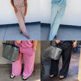 Sophia Ribbed Pants in Four Colors