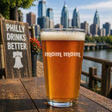Philadelphia Baseball Dad Pint Glass