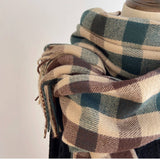 Vintage Wool-Blend Scarf – Cozy Winter Neck Wrap_CWASC1476