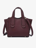 M2683 Marla Whipstitch Shaped Satchel