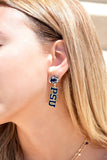 Penn State Nittany Lions Enamel Drop Earrings