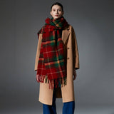 Christmas Plaid Scarf – Red Green Winter Wrap_CWASC1275