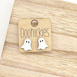 Purple Witch Hat Studs