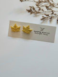 The Falling Leaves Clay Earrings