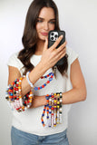 Penn State Nittany Lions Beaded Cellphone Wristlet