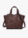 M2683 Marla Whipstitch Shaped Satchel