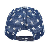 C.C. American Flag Vintage Baseball Cap