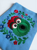 Baseball Mascot Embroidered Pouch Wallet Philadelphia Philly