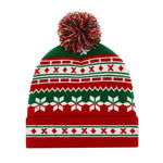 Knit Nordic Christmas Beanie