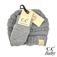 C.C. Baby Hat & Mitten Set
