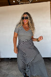 PREORDER: Calista Stripe Dress