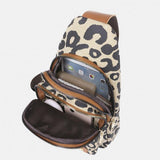 Leopard Print Sling Bag
