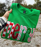 Green Merry Christmas Sweatshirt
