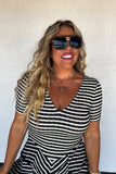 PREORDER: Calista Stripe Dress