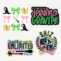 Defying Gravity Wicked Sticker