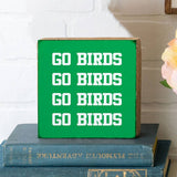 Philly Go Birds Block Sign | Wooden Decor | Fan Decor