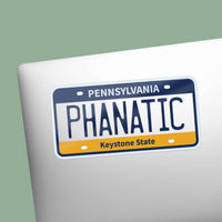 Phanatic Philadelphia Sticker - Pennsylvania Decal