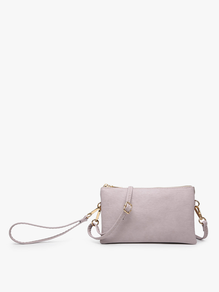 Riley 3 Compartment Crossbody/Wristlet