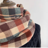 Vintage Wool-Blend Scarf – Cozy Winter Neck Wrap_CWASC1476