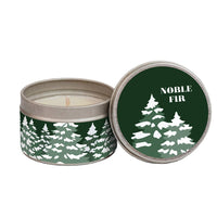 Holiday Travel Tins | Snowy: 2 oz. Candle: Vanilla Peppermint