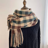Vintage Wool-Blend Scarf – Cozy Winter Neck Wrap_CWASC1476