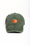 PUMPKIN Embroidery fall Baseball Cap