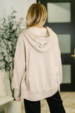 A Million Different Reasons Hooded Pullover in Ash Mocha